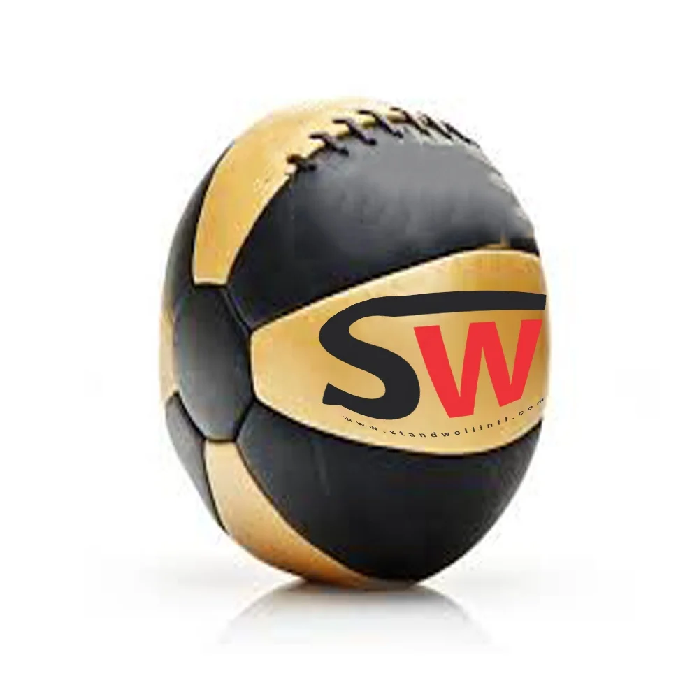 
medicine ball best quality fitness exercise customized logo with work out weight hard soft & rubber double grip manufacturer 