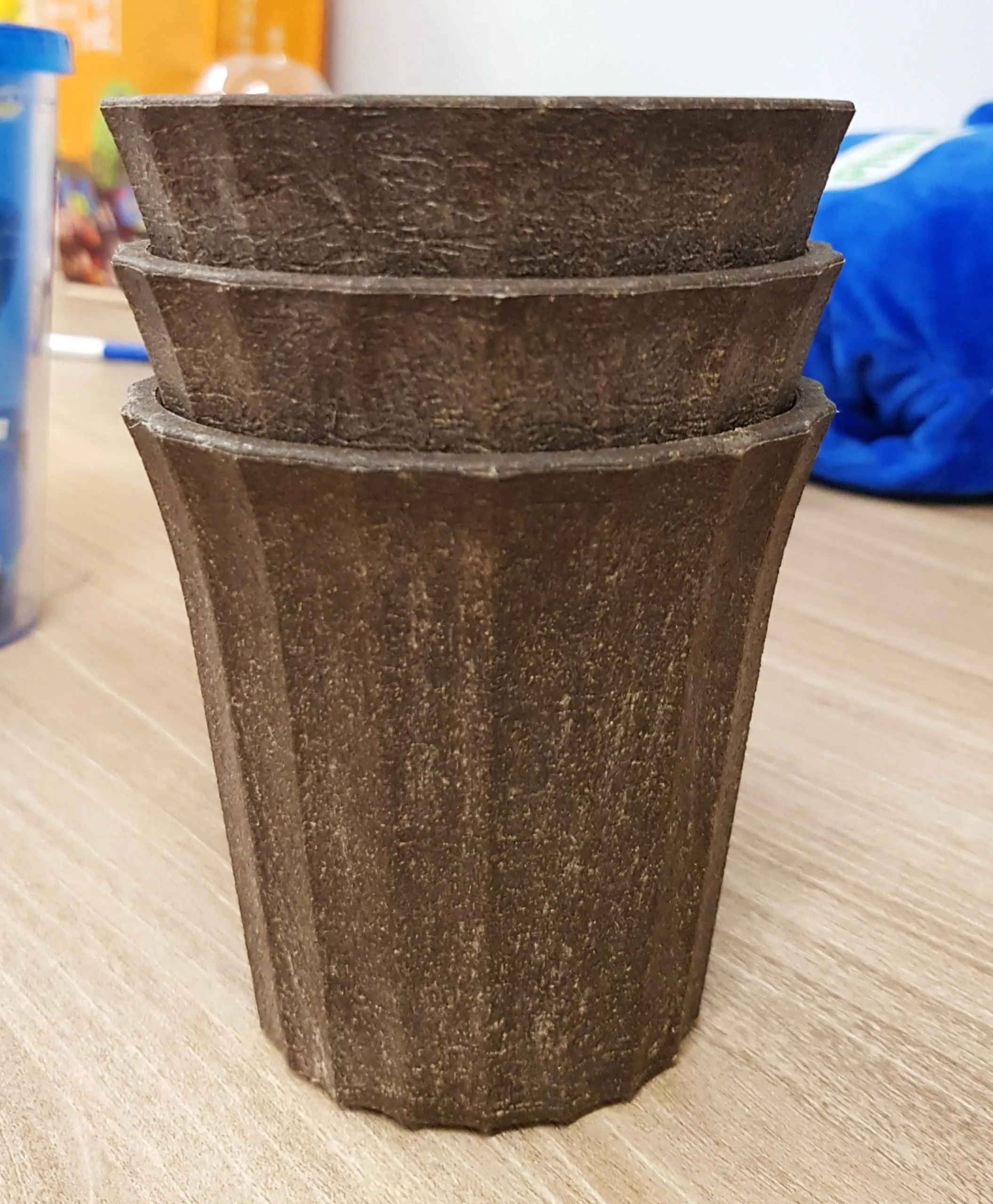 Садоводство кокосовый торф горшки для растений цветочные установленные биоразлагаемые завод торфа рассада кофе био из композитных материалов