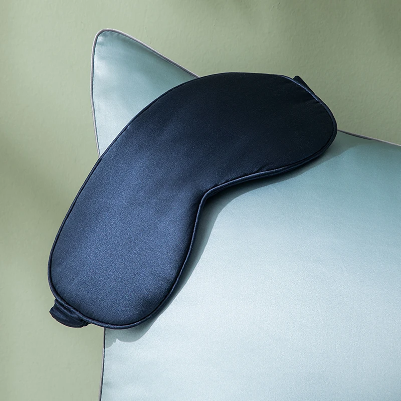 custom high quality oeko mulberry silk eye mask with gift boxes sleeping mask