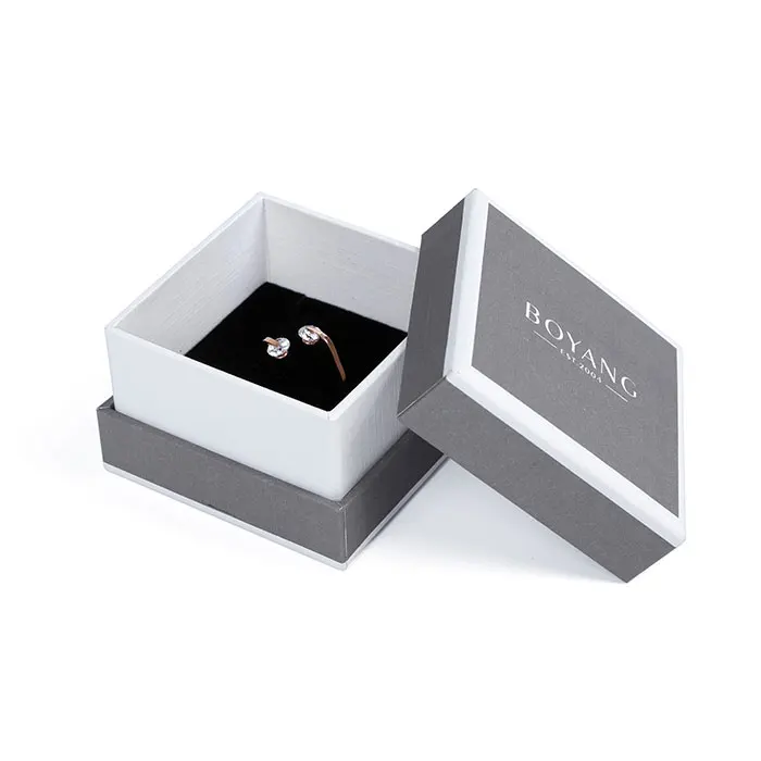 Beautiful Paper square cardboard Packaging Necklace Jewelry box