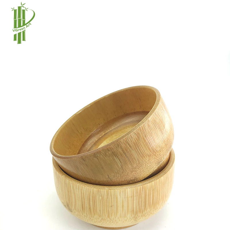 Handmade 100% Natural Round Wooden Bowl wholesale  in Vietnam 2022