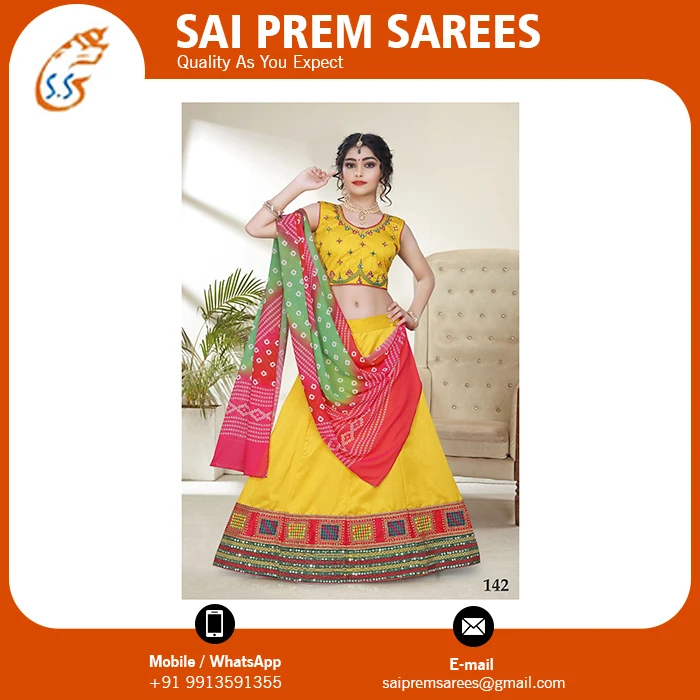 Best Designer Embroidery Lehnga Choli for Kids Wear with Designer Dupatta At Wholesale Price Contact For Bulk Order