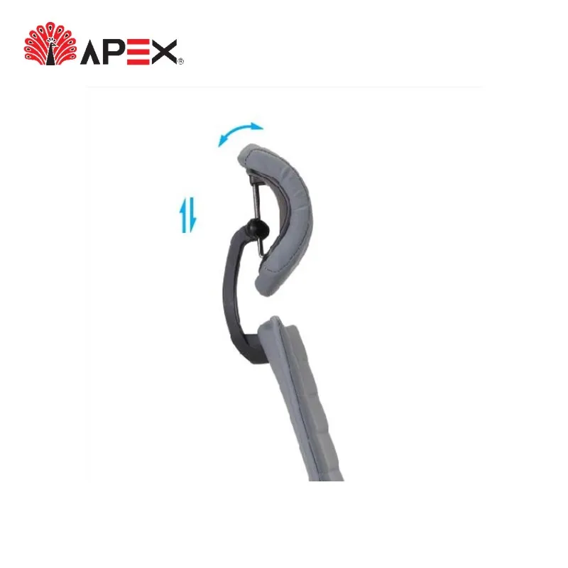 Malaysia Factory Becko Series Office Executive Director Revolving Adjustable Headrest Synthetic Leather Chair