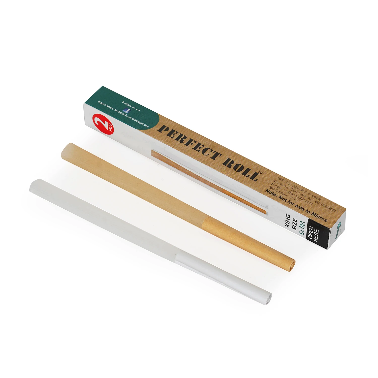 Natural Slim Perfect roll cones is made for wood pulp and is importer form France 100% Natural cones