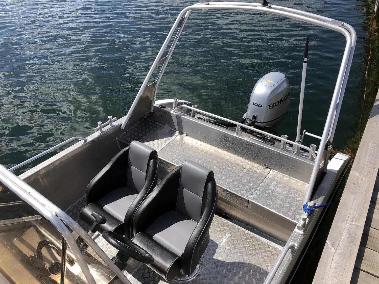 KinOcean Aluminum Centre Console Fishing Vessel Vee Hull Bast Leisure Boat Professional Work Argon Weld Since 1987