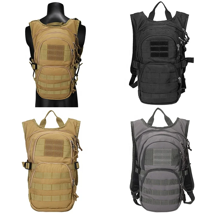 Yakeda in Stock Outdoor Large Capacity Water Bags Carrier Dport MOLLE Camo Style Hiking Cycling Water Tactical Backpack
