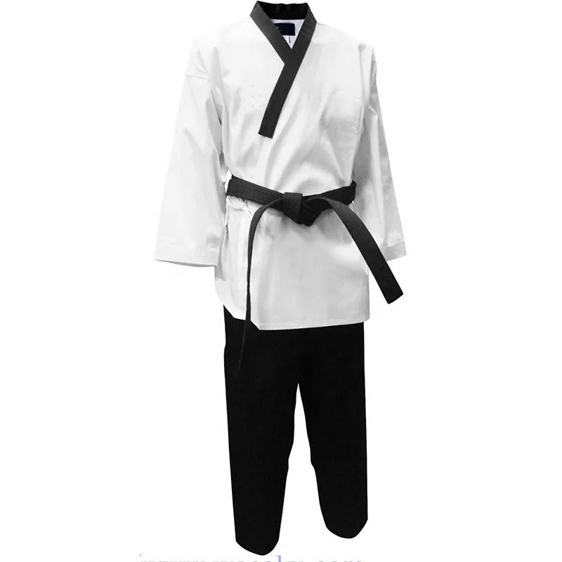 Customized White Hapkido Karate Uniforms