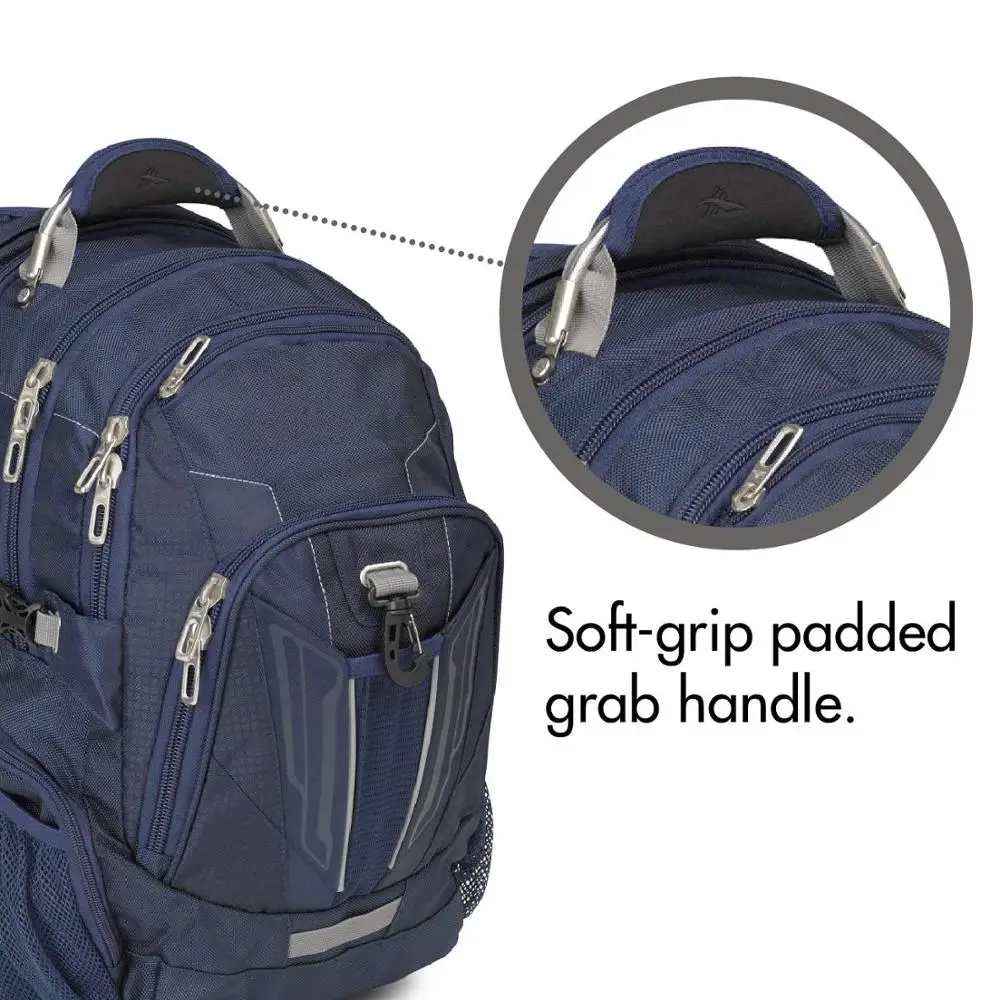 Large Capacity Laptop Backpack Ideal for High School and College Students Fits Most 17-inch Laptop Models