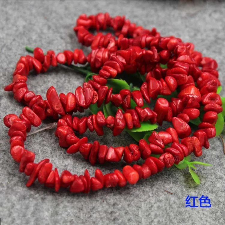 Natural crystal stone irregular with hole DIY jewelry bracelet necklace bead material