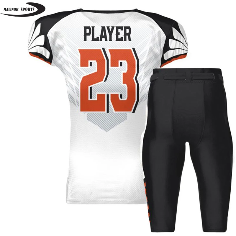 Online Sale Men American Football Uniform Sublimation Football Uniform For Sports Wears Uniforms