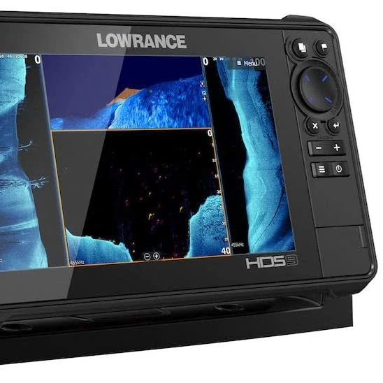 Best New Original Lowrances HDS-9 Live with Active Imaging 3-in-1 Transom Mount Transducer & C-MAP Pro Chart