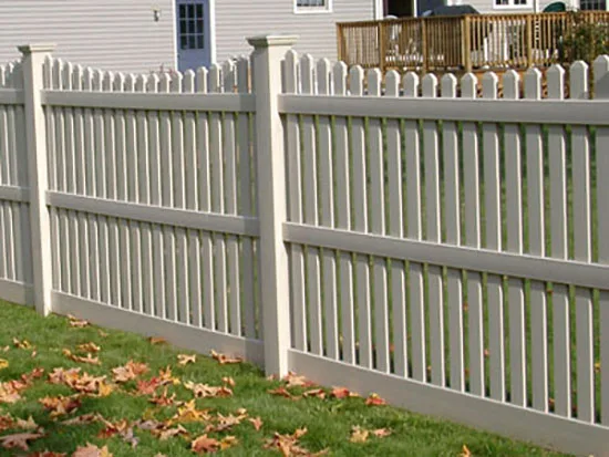 UV Proof White Vinyl Plastic PVC Garden Picket Fence