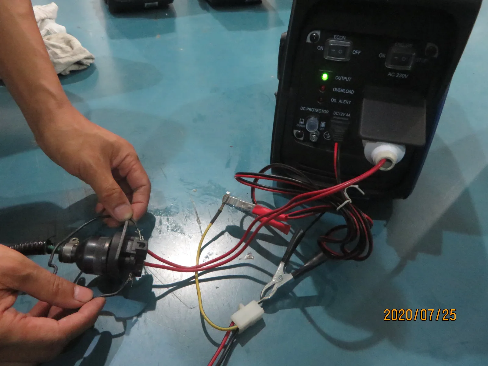 Sound proof Design 800W Gasoline Inverter Generator