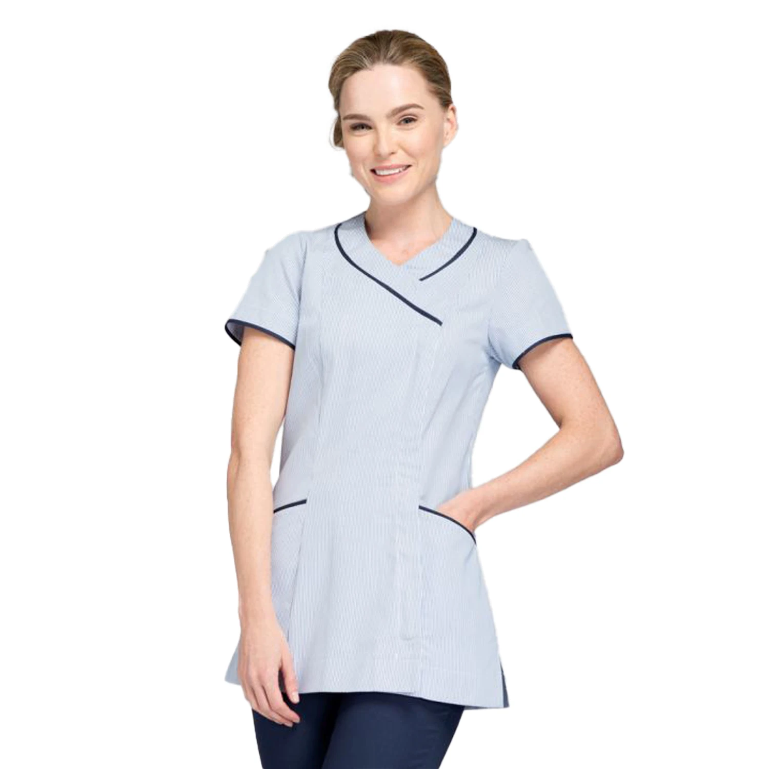 Custom Wholesale Cheap Price Soft Breathable Polyester Cotton Twill Nurses Scrubs OEM Logo Hospital Scrubs Uniform