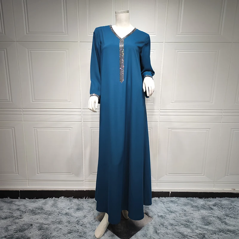 Best Selling Monsoon Islamic Clothing Plus Size Abaya Kaftan Indonesia Dress Muslim Women Dresses