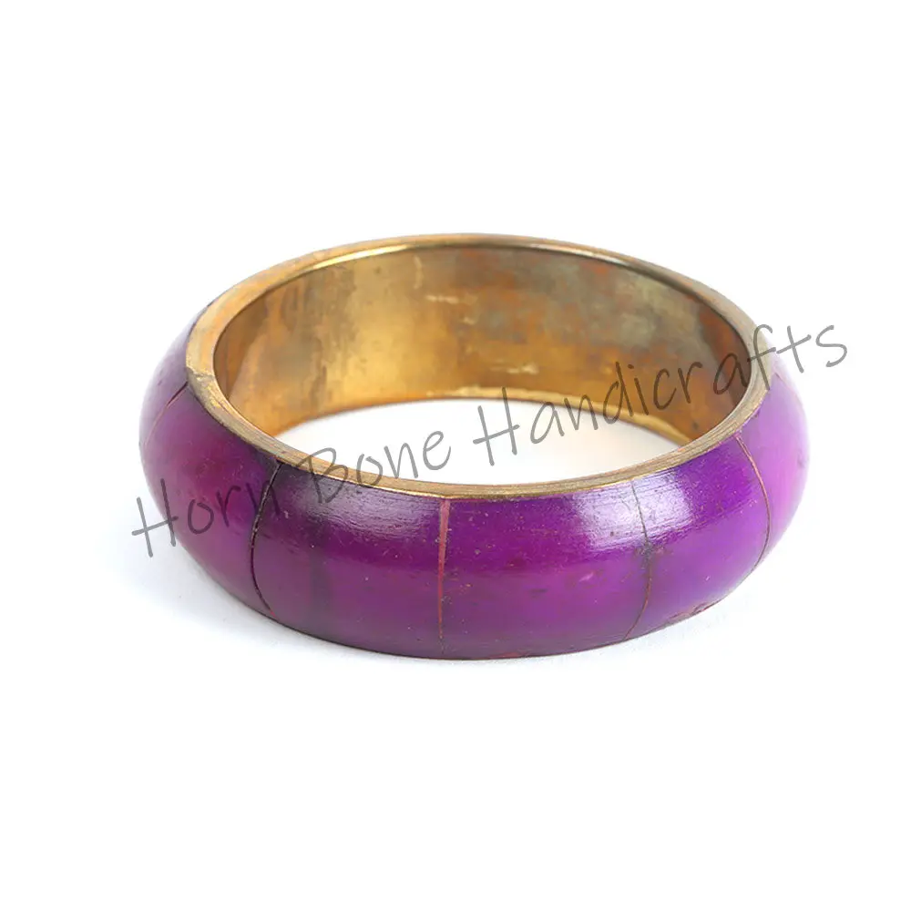 New Fashion Jewelry Accessories Custom Vintage Design Bone Bangles Handmade Stylish Bone Inlay Bangles Natural Bone Bracelet