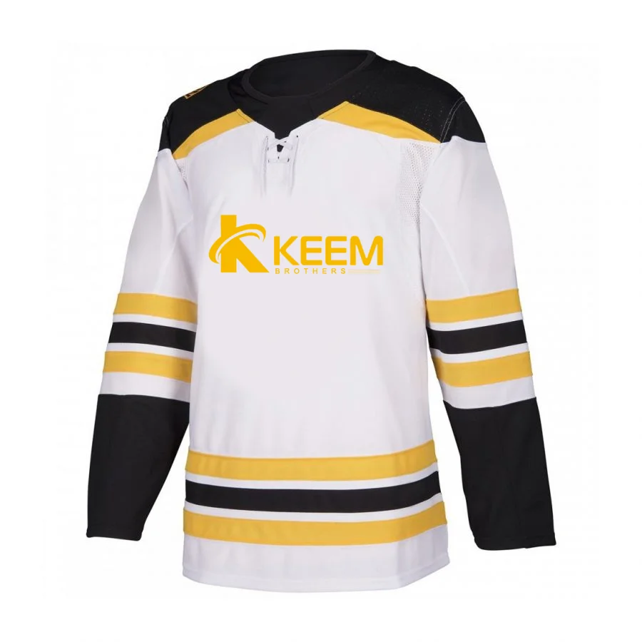  Футболка с сублимационной печатью набор для хоккея вышитая вышивка логотип хоккейная униформа снасть саржевая надпись резинка нашивки шайбой