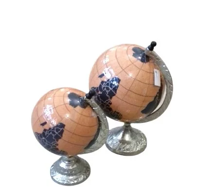 SET OF 3 BLACK AND SILVER DECORATIVE METAL