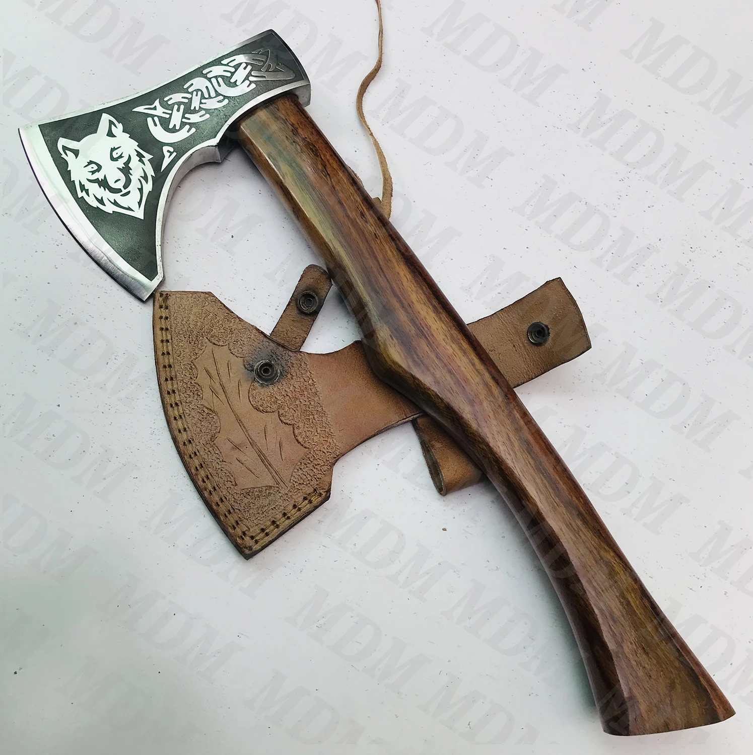 Custom Nordic axe Barbarian or Viking axe hand crafted LARP axe Medieval tomahawk