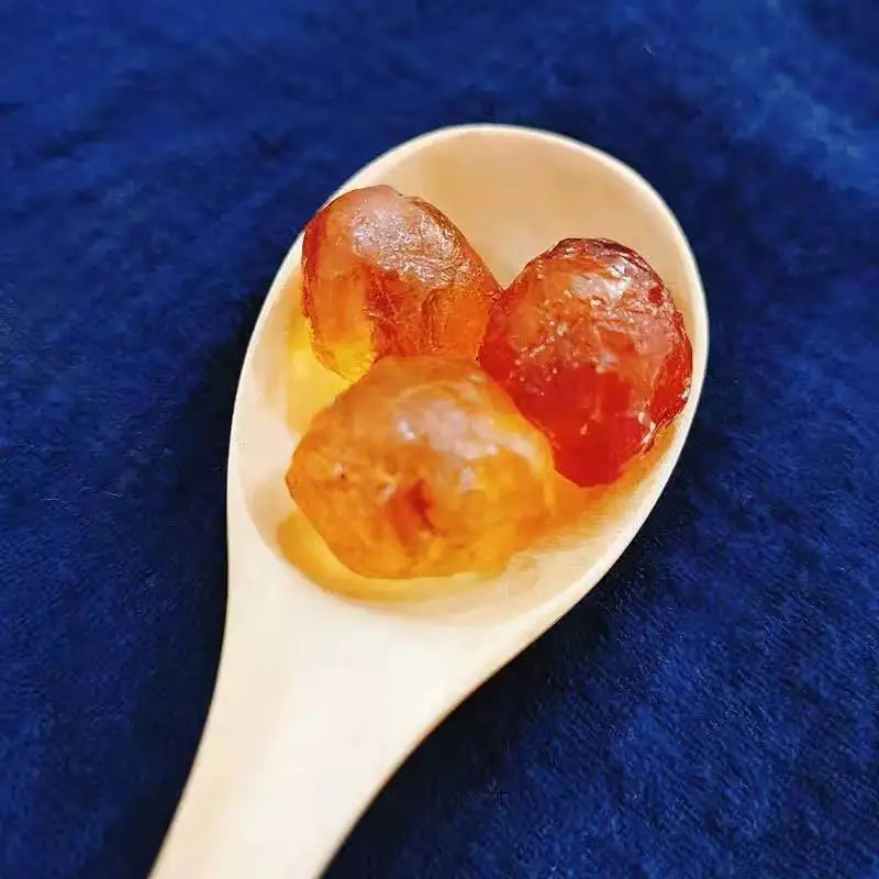 Бесплатные образцы натуральной сушеной жвачки персика смолы