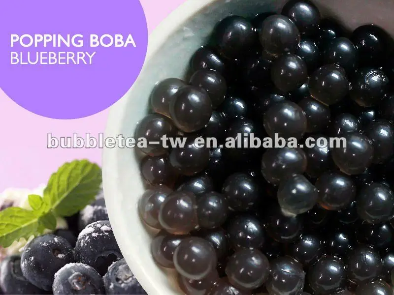 
2021 TAIWAN BEST QUALITY CHERRY POPPING BOBA JUICE BALL BUBBLE TEA TOPPING 