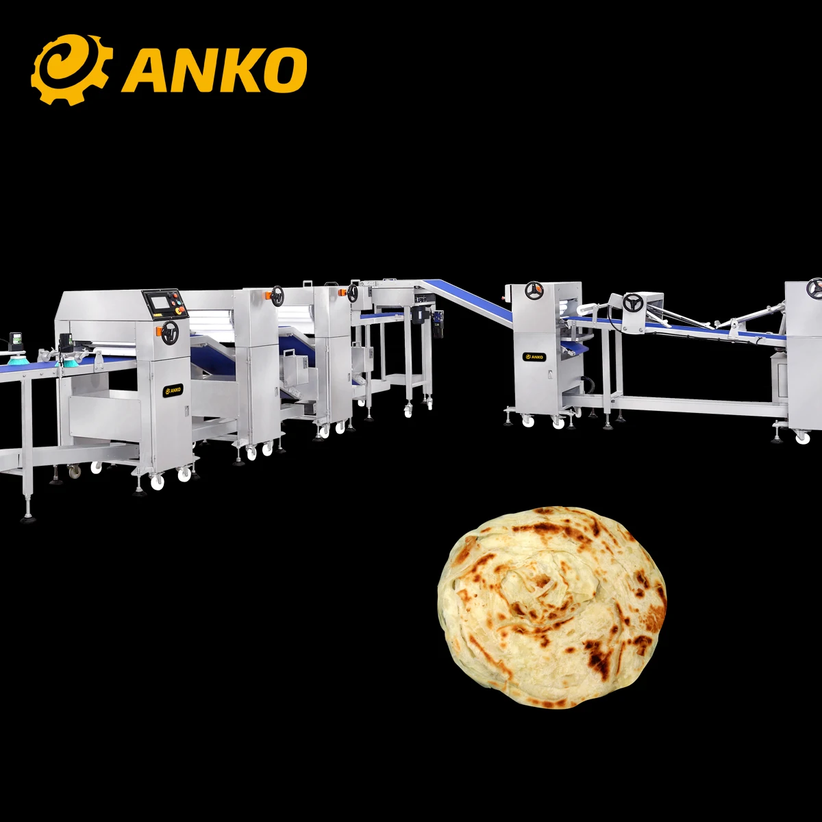 ANKO Commercial Big Scale Hot Sale Puff Pastry Pie Machine