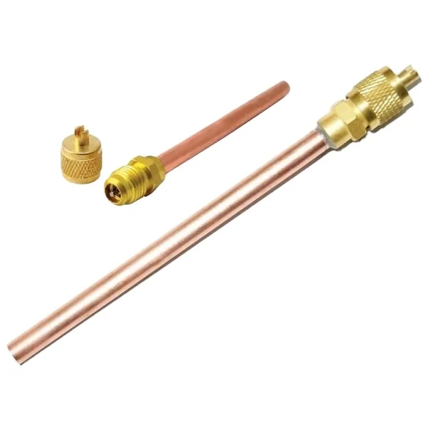 Brass Cross Fitting Pex pipe fitting Air Conditioner Parts Fitting With Nickle Plated copper AC split ac valve service valve