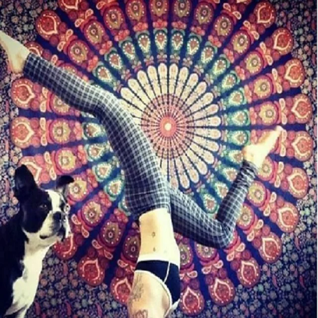 New Traditional Indian Mandala Single Tapestry Wall Hanging Decor Bohemian Hippie Bedspread Throw Good Quality Product