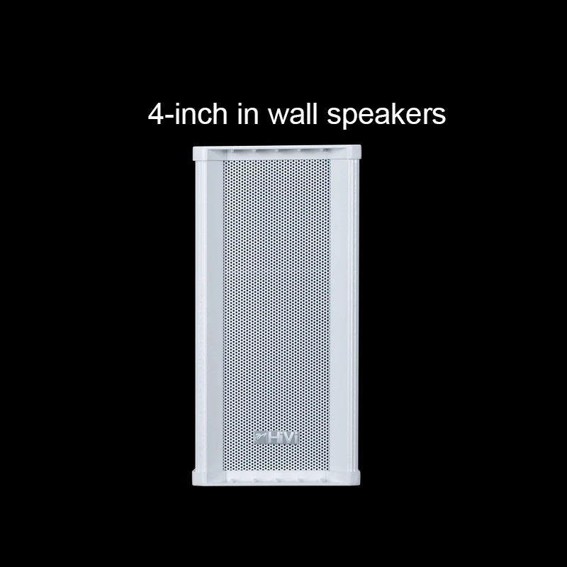 Hi-Fi  wholesale wall mount speaker C9041 4inch column speaker system loudspeaker Waterproof and heat resistant