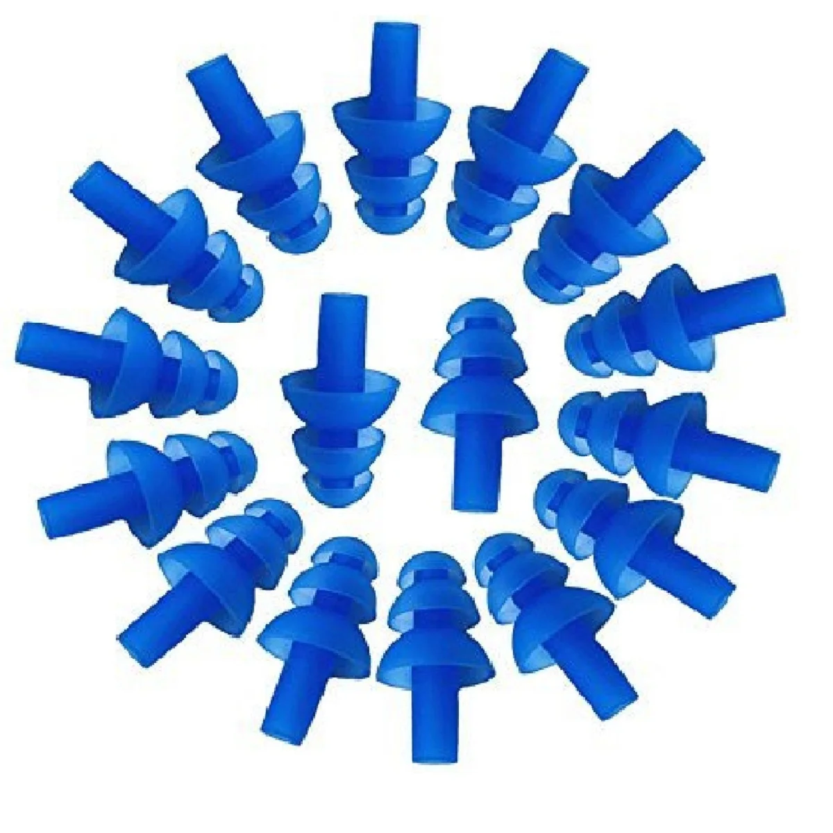 USA Based, In stock Best Selling TPR reusable ear plugs NRR 25dB SNR 30dB Soft Noised Reduction Ear Protection Christmas shape CE ANSI