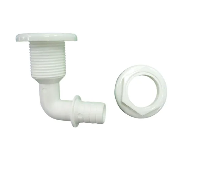 
Marine Hardness Nylon 90 degree Thru-Hull Fitting for boats 