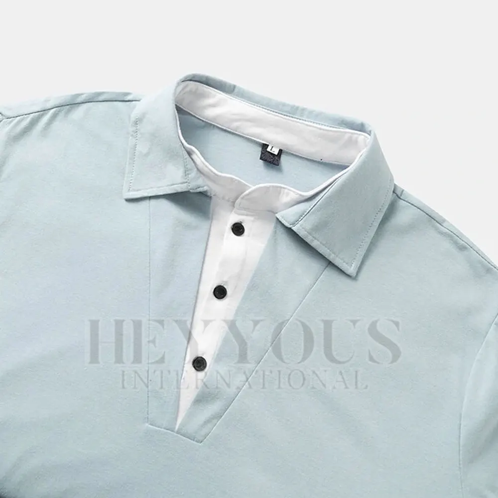 Wholesale OEM Unisex Polo Shirt Blank Casual Wear Men Polo Shirts Youth Custom Solid Color Polo Shirt