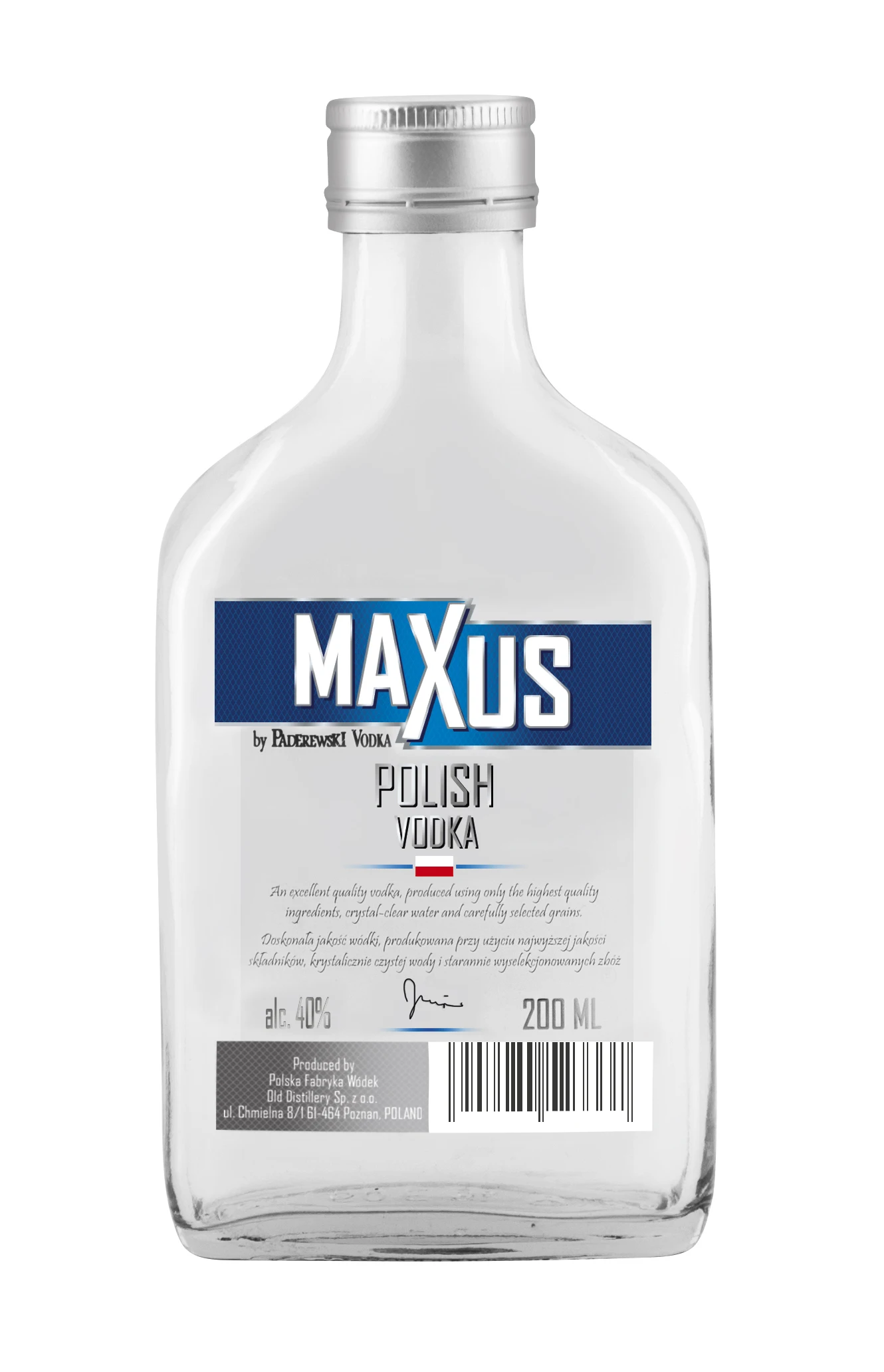 Best Polish Spirits Maxus Vodka Made in