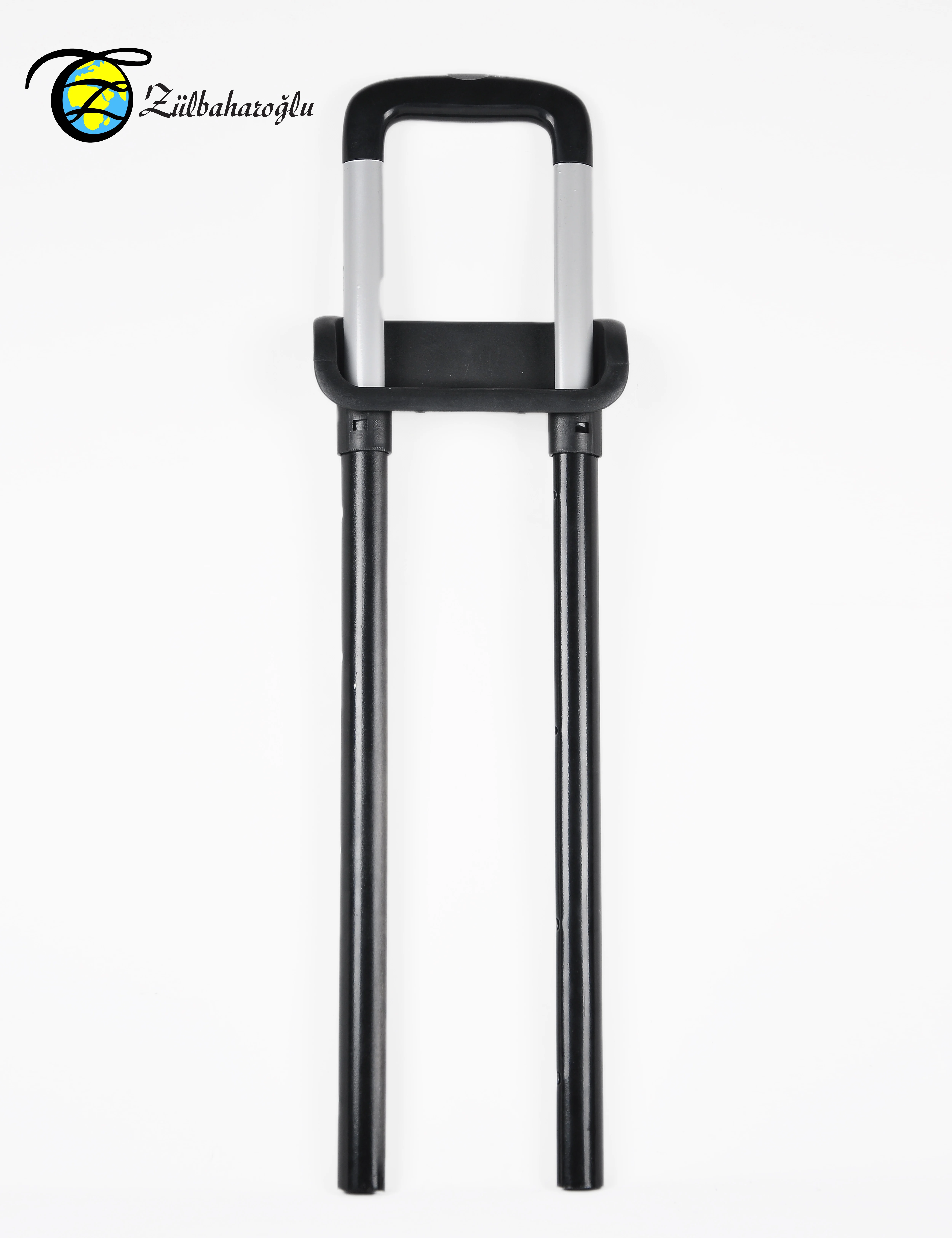 Factory Sale 2-3 Sections Made In Turkey Telescopic Trolley Handle Suitcase Accessory Luggage Trolley Iron Trolley systems