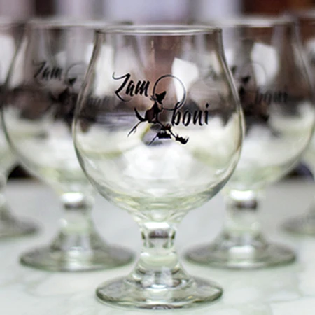 
Custom Personalized Screen Printed Belgian Beer Glasses 