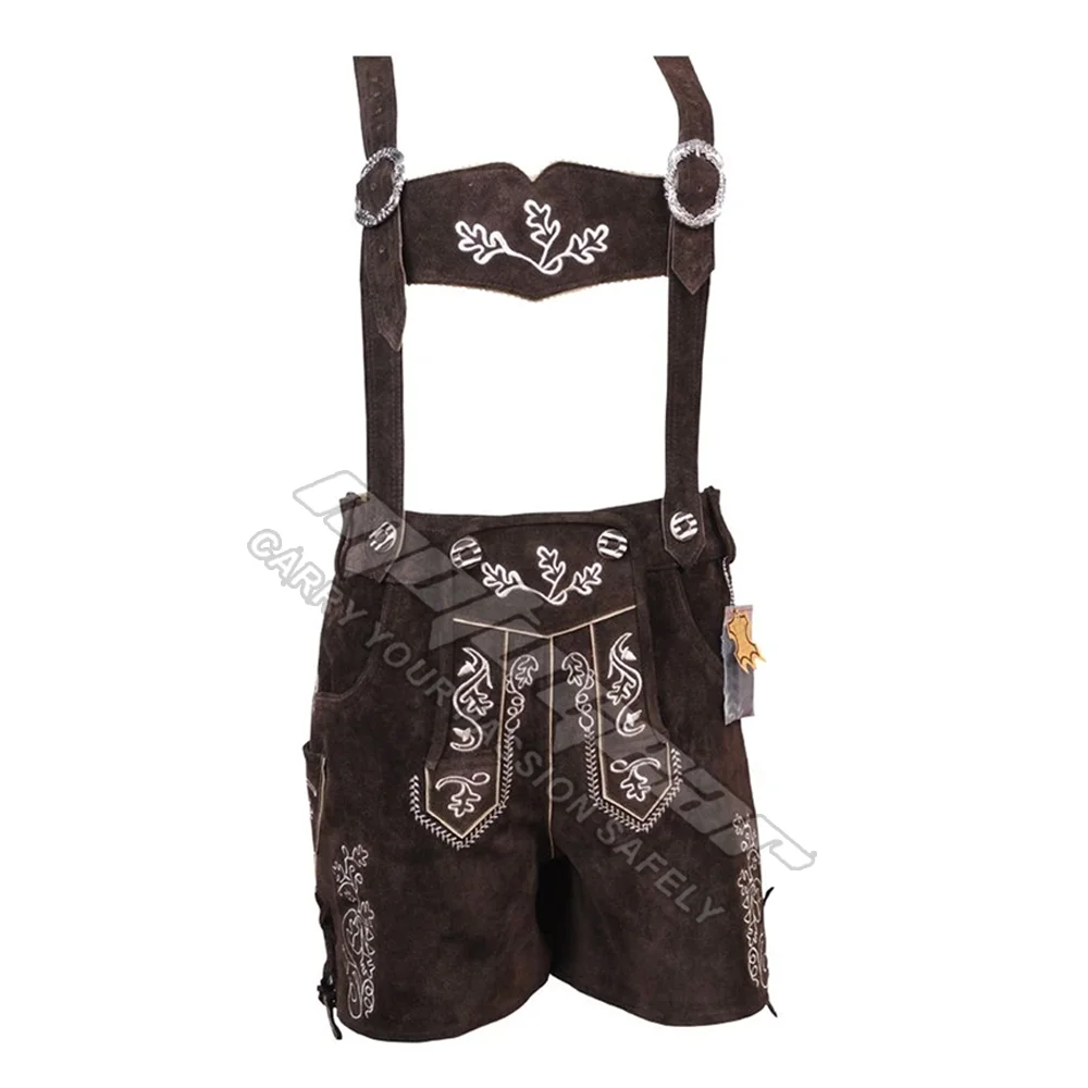 
2021 элегантные дамские (-ый), в стиле ледерхозен брюки для женщин Горячая Короткие (-ый), в стиле ледерхозен брюки 