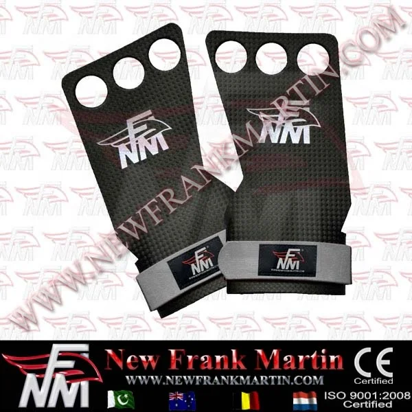 NFM Тяжелая атлетика Кроссфит WOD тренажерный зал углеродная кожа ручка фитнес тренировка рук Поддержка защиты воловья кожа OEM ODM на заказ