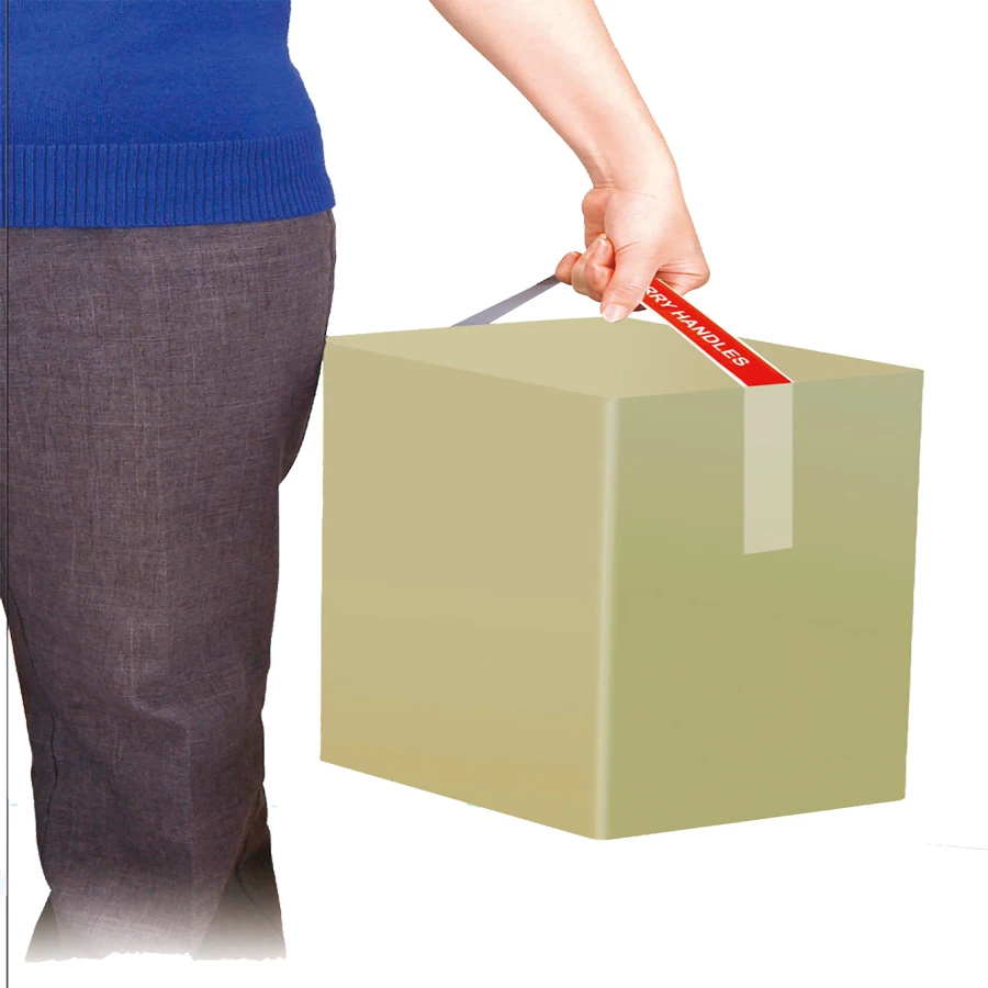 High Flexible Packaging Adhesive Plastic Carry Handle Tapes