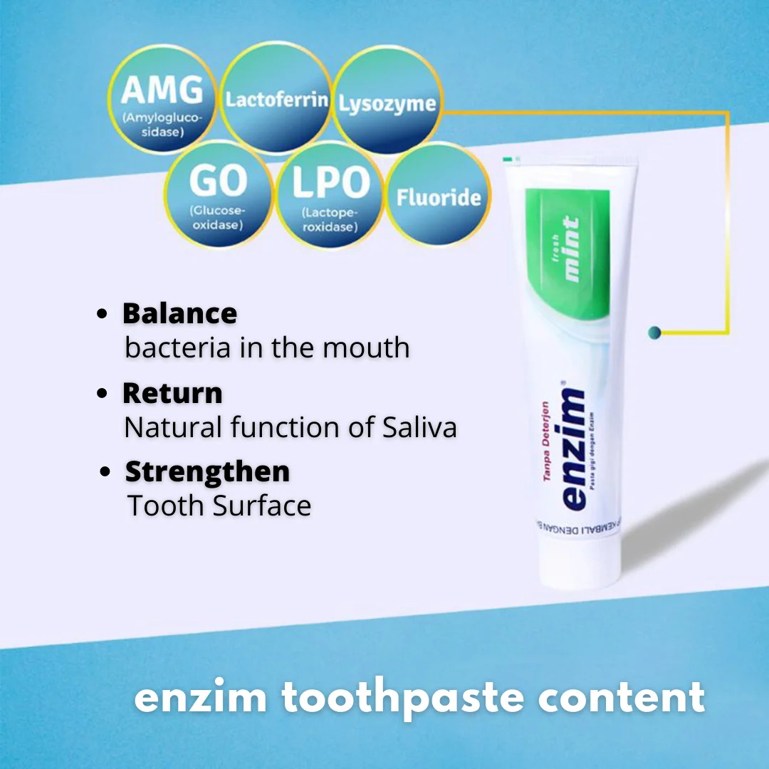  Лучшая цена зубная паста с активным ферментом и без SLS для устранения стоматита дыхания
