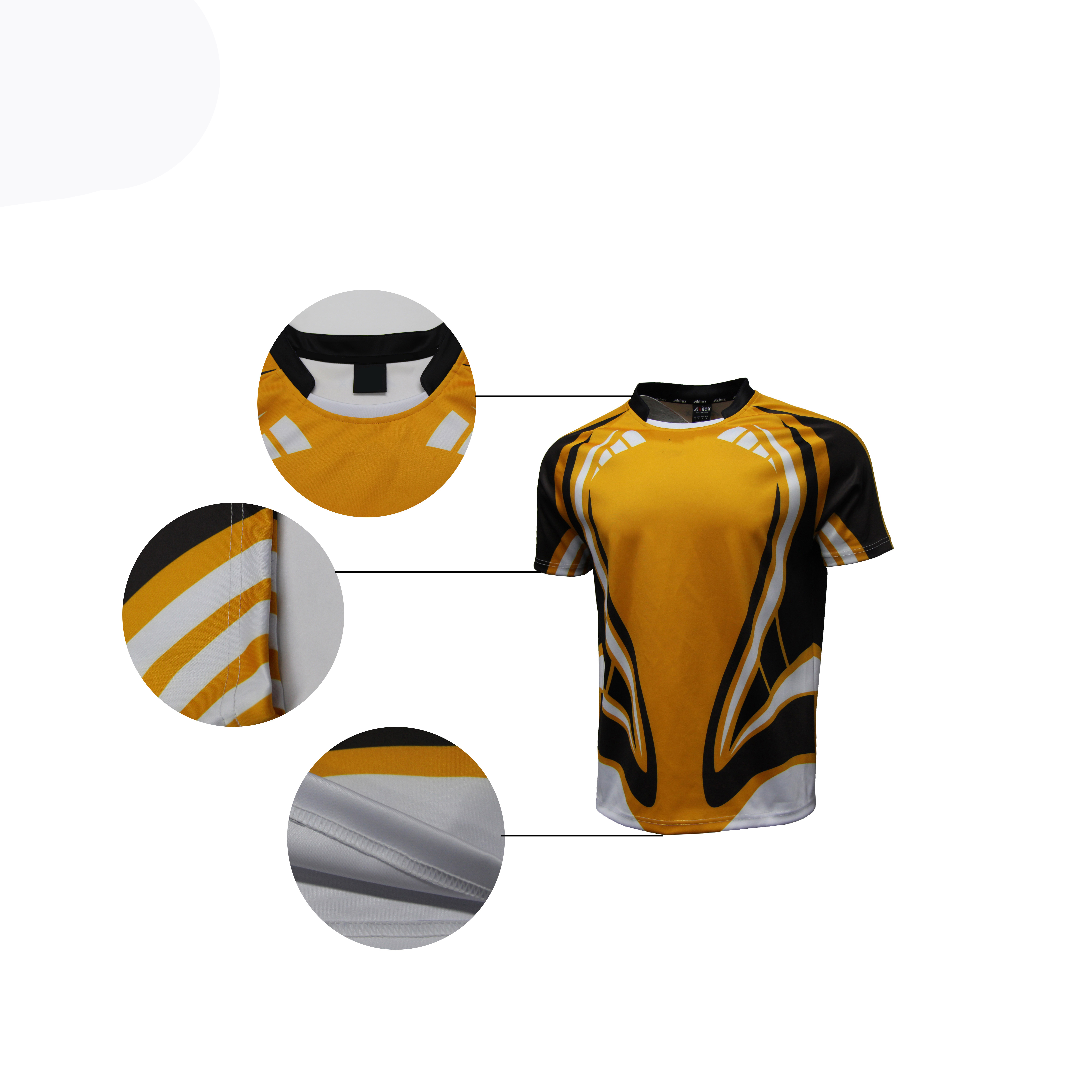 Custom top quality new design team sport club quick dry Sublimated printing rugby jerseys/rugby shirts, rugby uniform