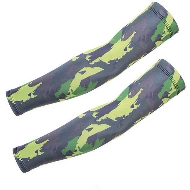 Nylon Elastic Slip Fake Tattoo Sleeve Body Arm Outdoor Riding Fishing Sunscreen Arm Sleeve Sportswear Outerwear For Unisex