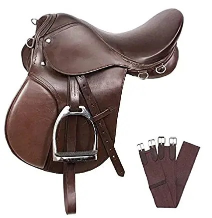 Comfy Western Tooled Leather Horse Saddle