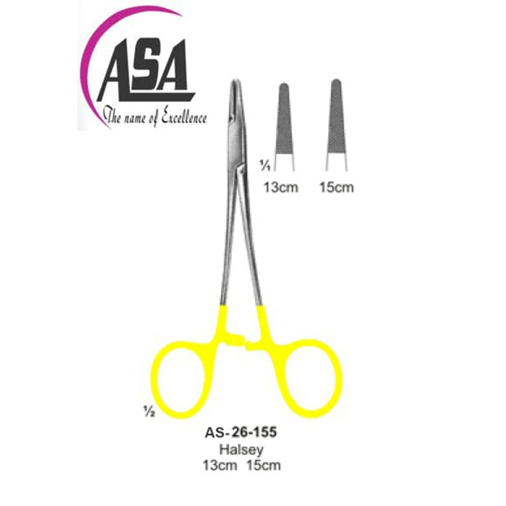 Держатель Иглы Lichtenberg с прямым кончиком 20 см и вставками из карбида вольфрама