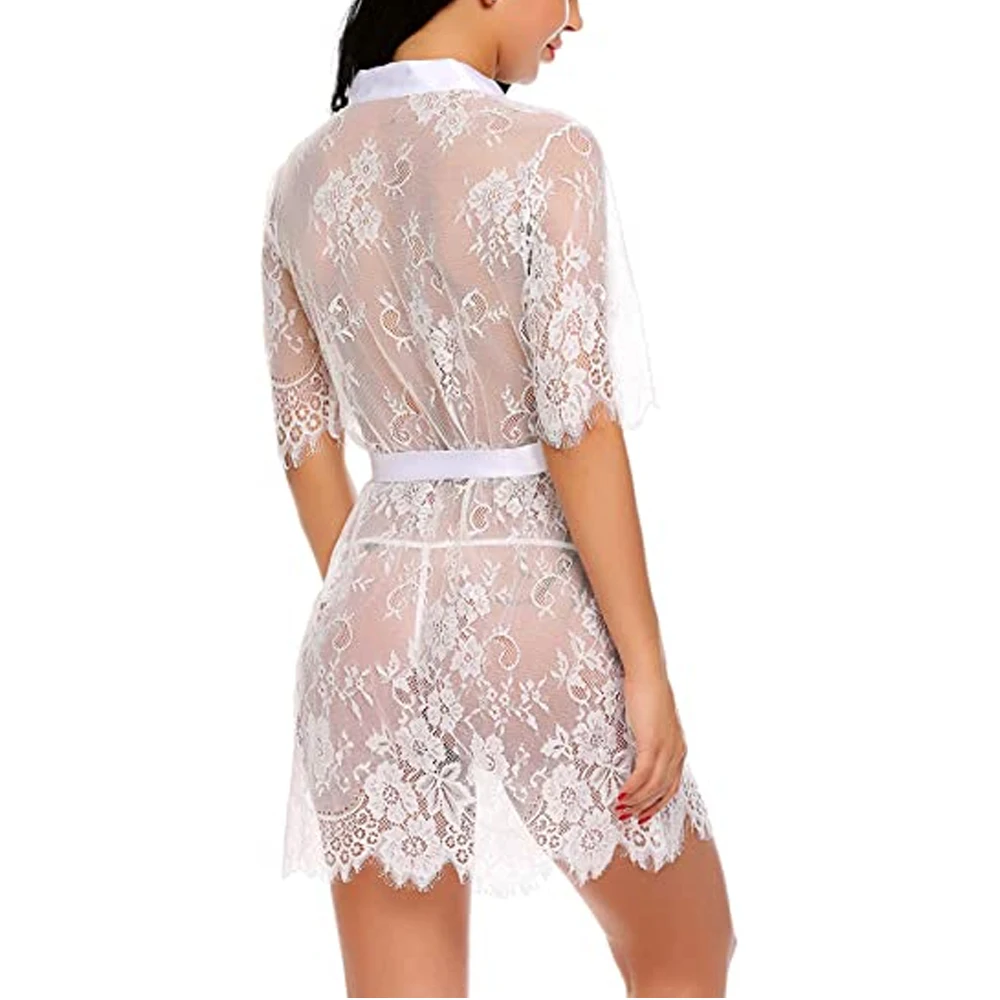 
wholesale pure cotton night sleepwear women negligee casual wear for girls 