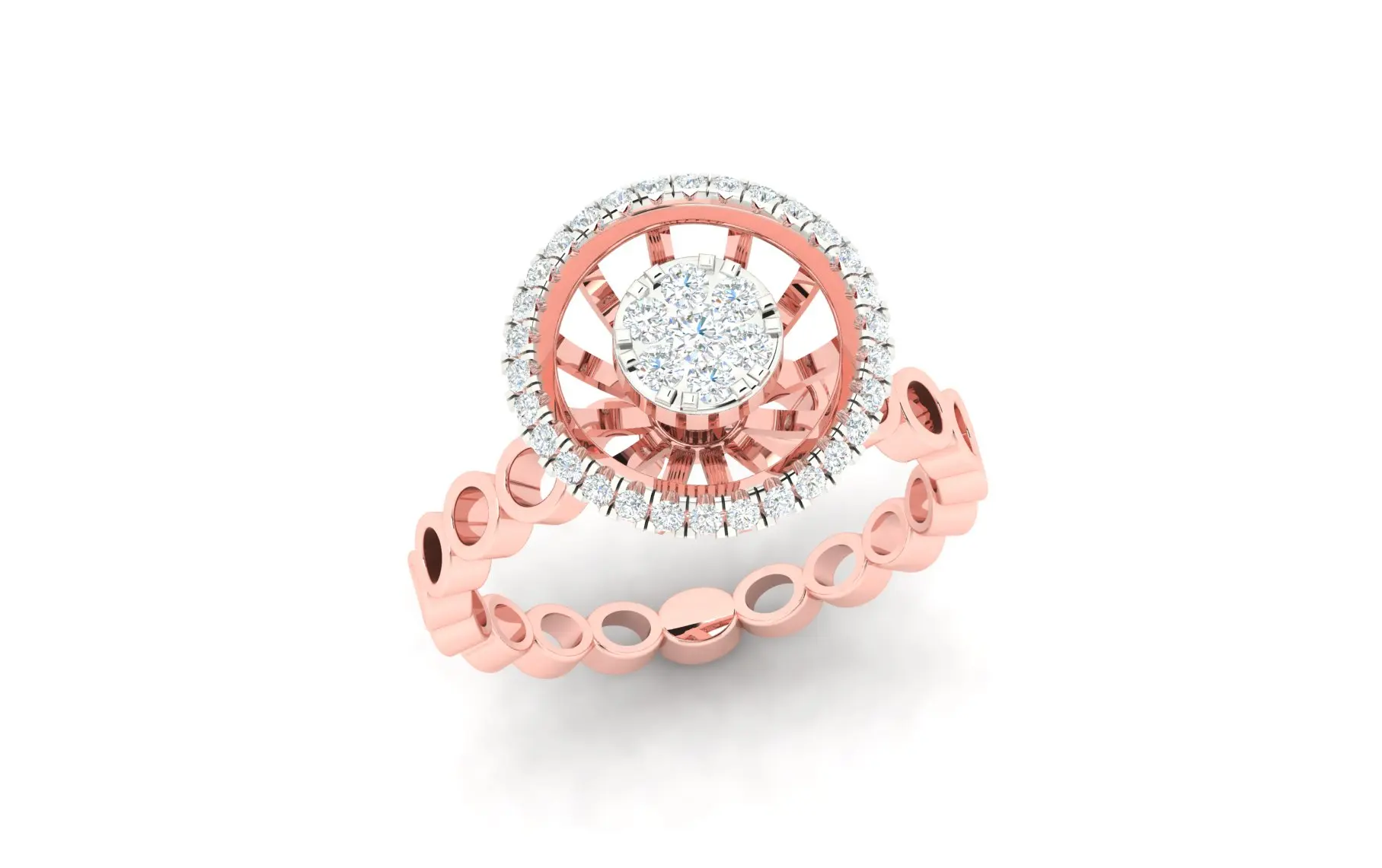  Модный дизайн приятный новый бесцветное бриллиантовое кольцо с муассанитом сертифицированное солитером дешевая цена доставка по всему миру