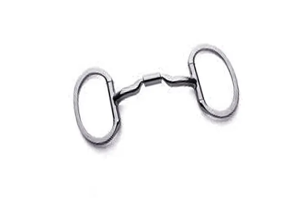 NEW HORSE Egg butt without Hooks with Stainless Steel Low Port Comfort Snaffle  BITS