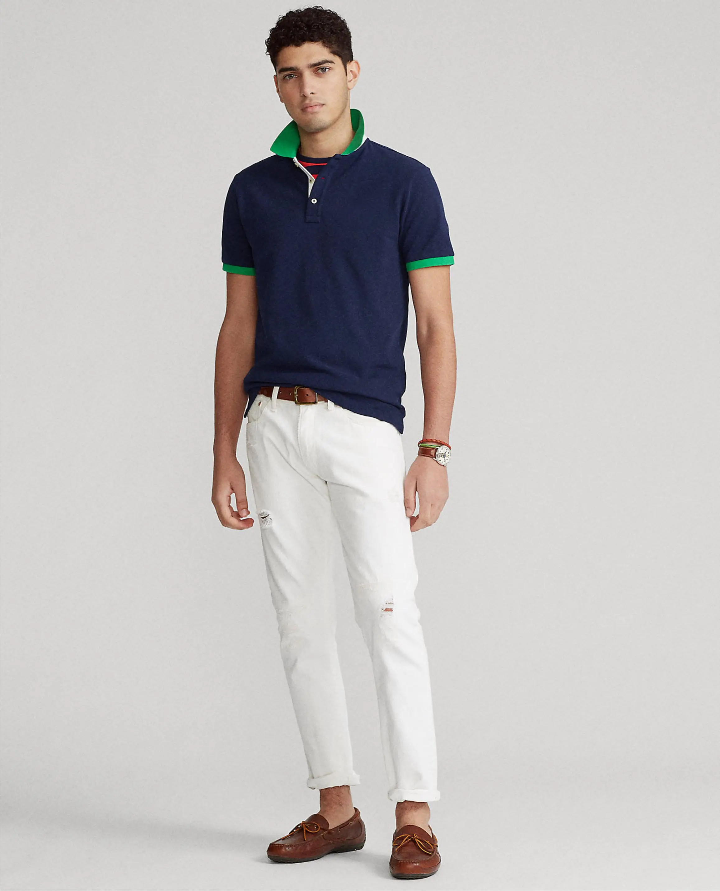 Новый новейший дизайн низкая цена популярная летняя хлопковая рубашка поло из полиэстера от Grayson International