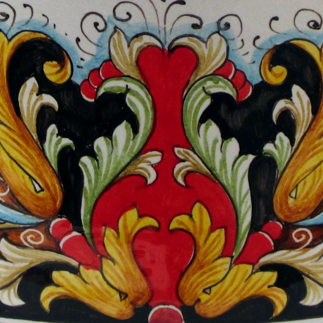 Handmade ceramic cachepot made in Italy home decoration