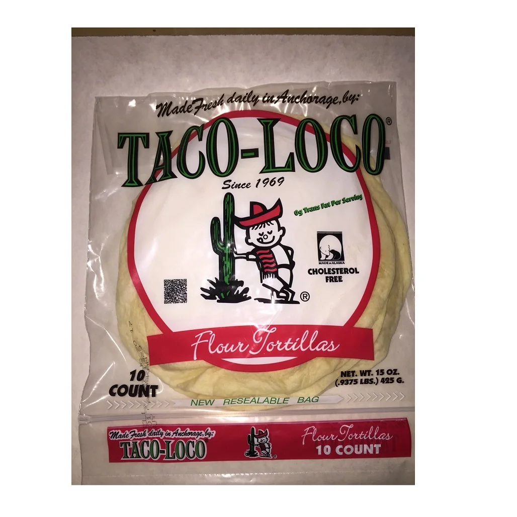 Новая мука Taco Loco 8 дюймов Tortillas номер модели