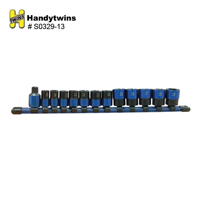 13 PCS Damage Screw Nut Stud Extractor Bolt Remover